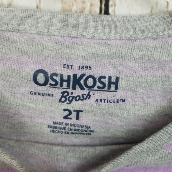 Oshkosh Purple Stripes Outfit - Picture 3 of 6